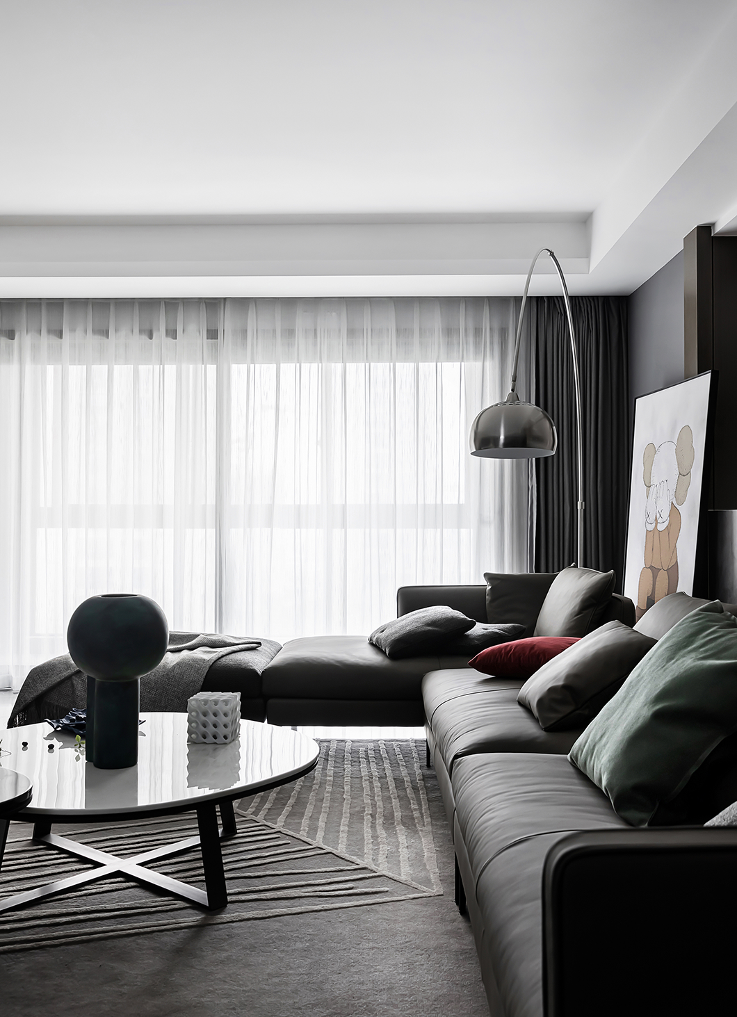 大平层舒适空间设计-3