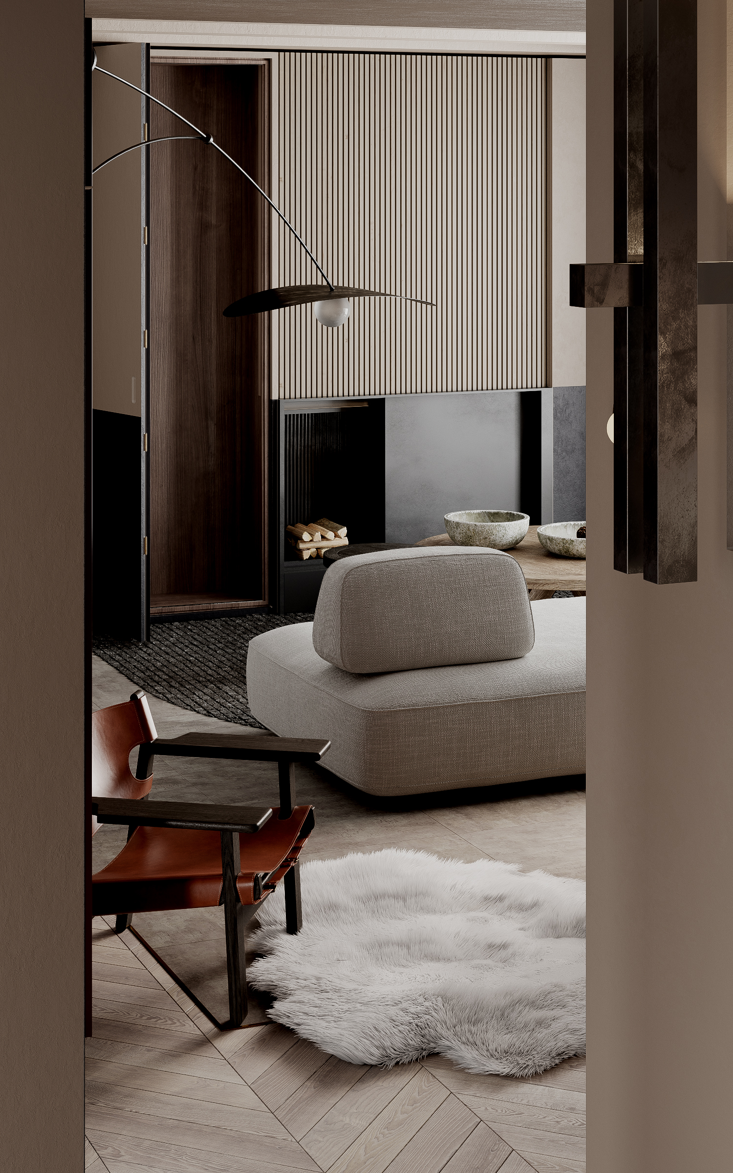 原木侘寂风，理性而优雅的空间艺术-6