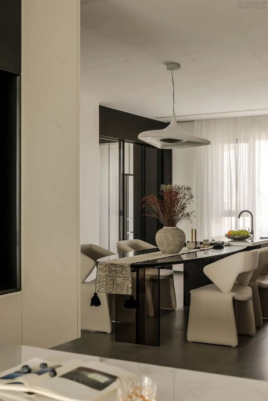 300㎡海边大平层丨道合空间设计-40