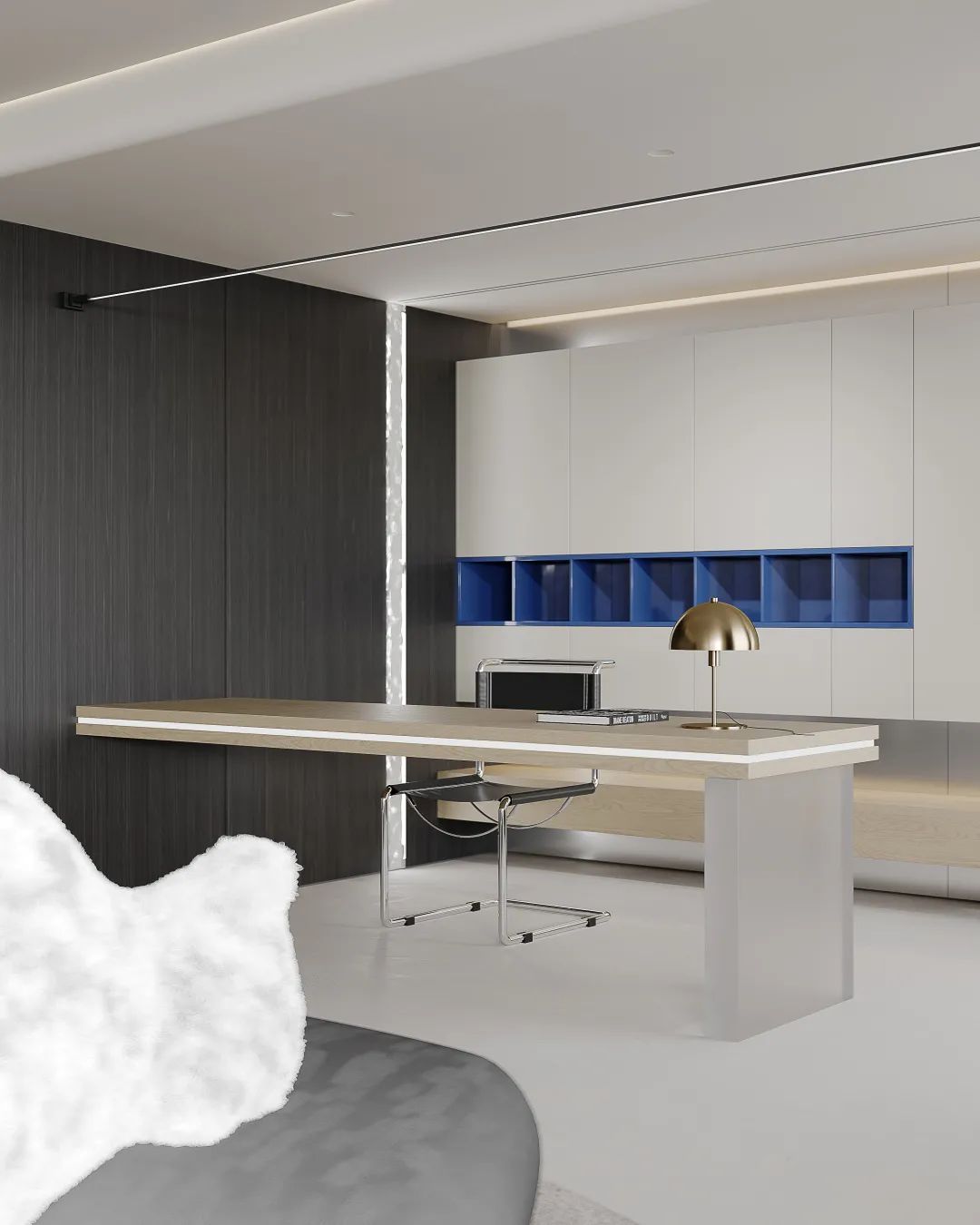 几何交叠丨中国大连丨民舍制作空间设计-19