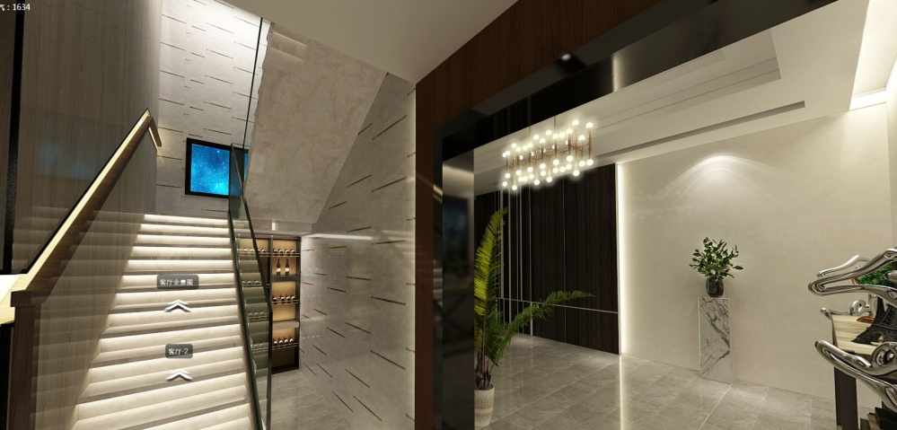 
上饶恒大翡翠华庭-现代构成简奢 -3