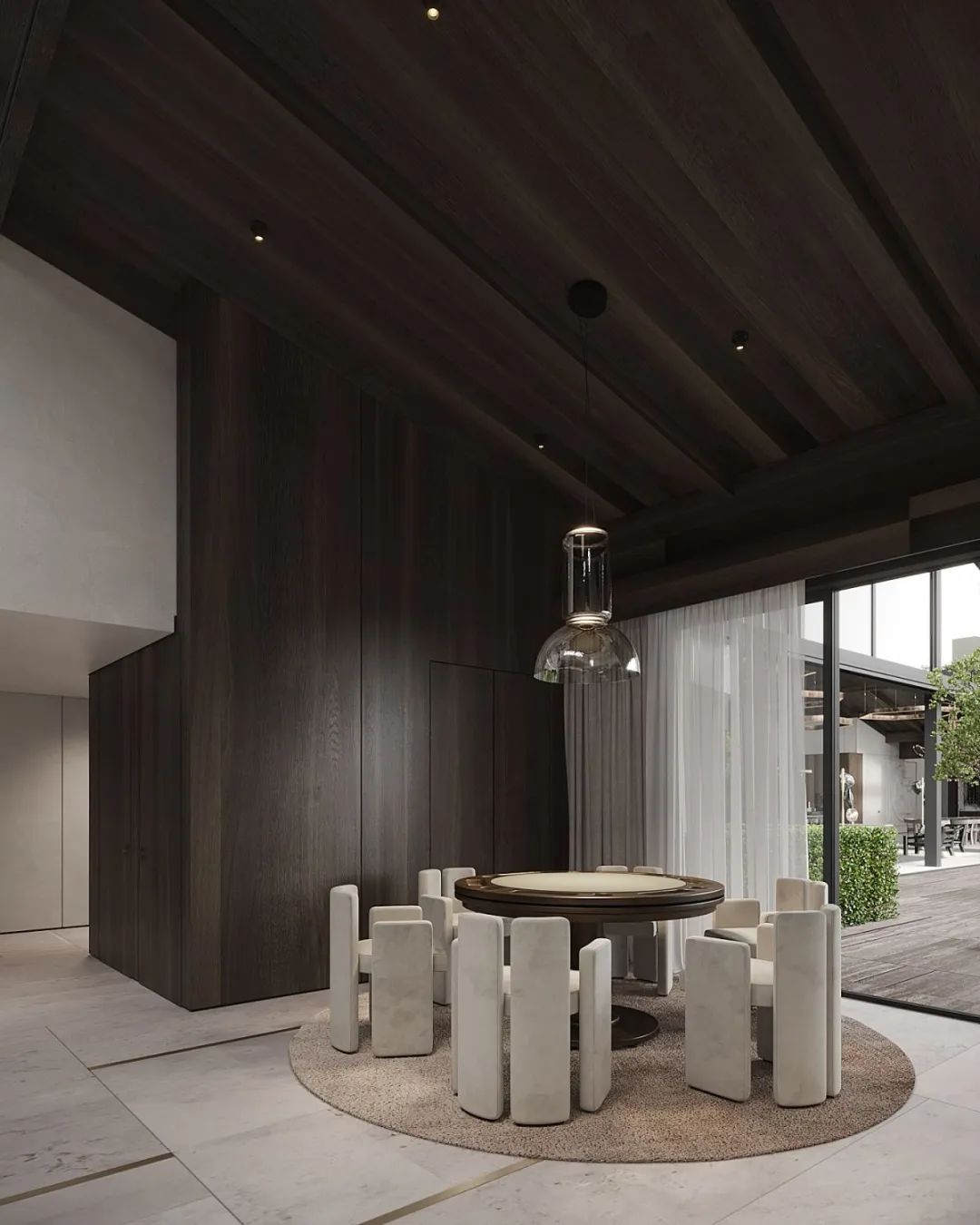 灰色奢华 · 1300㎡大宅设计丨IQOSA Architect-44