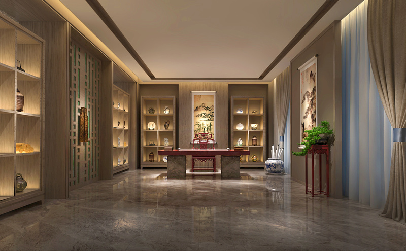 内蒙古奈曼旗腾格里溪集团综合楼室内设计-48