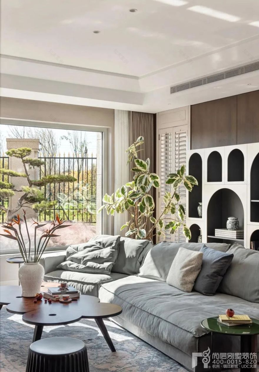现代简约绿洲之家丨尚层别墅装饰-27