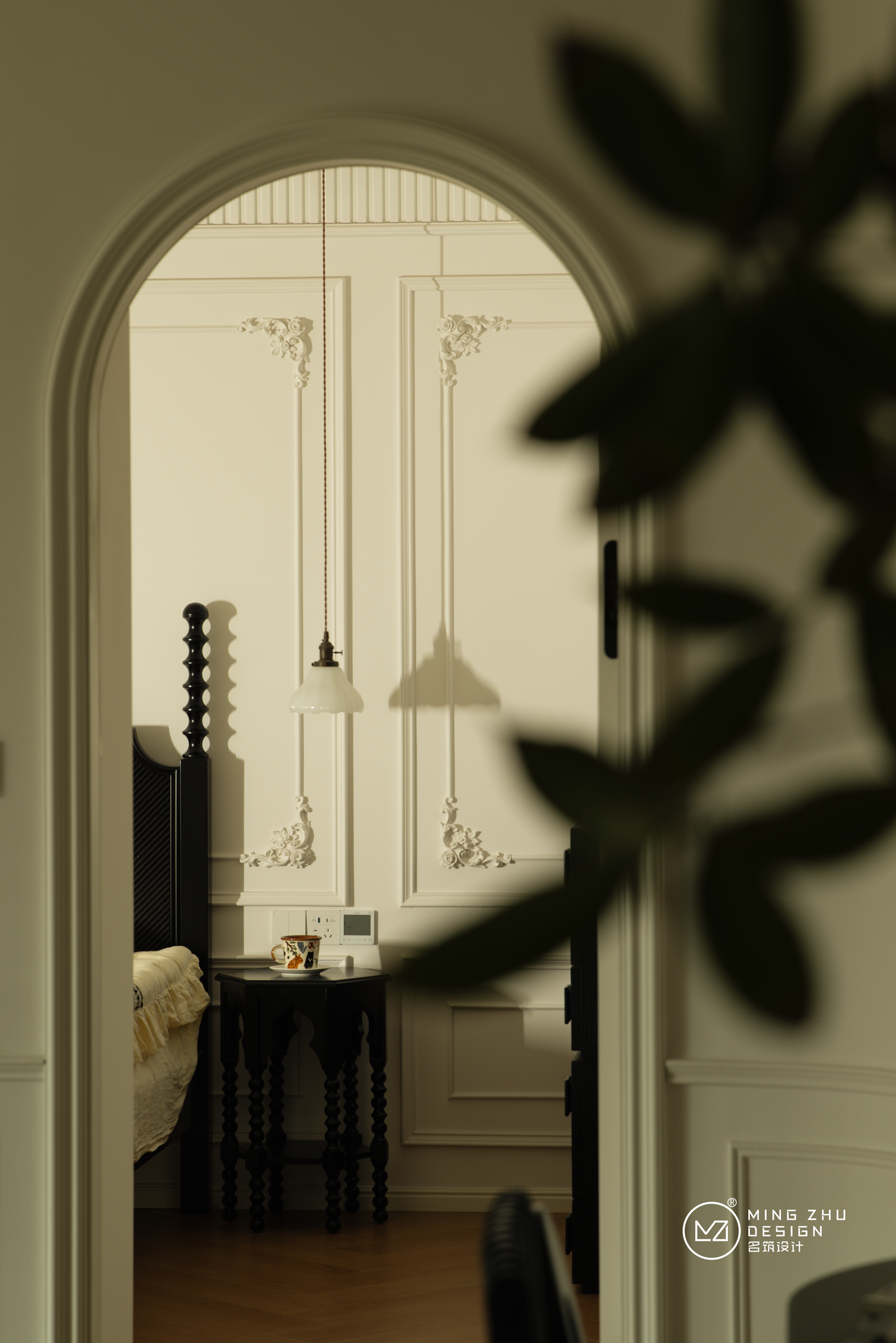 130㎡慵懒轻法式浪漫家丨中国自贡丨名筑设计-41