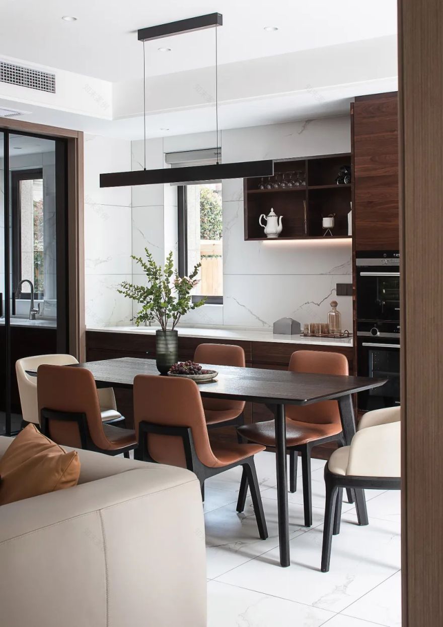 四居室小洋房 | 现代中性色调的温馨空间-33