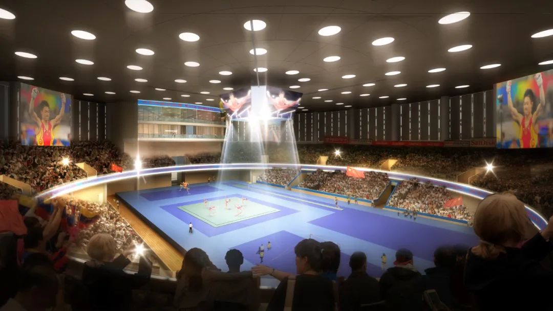 城市核心区空间再造、功能提升！上海建工承建的上海国际体操中心改造工程有新进展-34