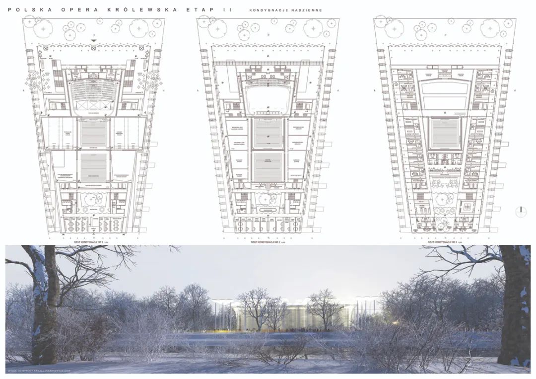 新波兰皇家歌剧院建筑丨波兰华沙丨Stelmach i Partnerzy等众多参赛团队-25