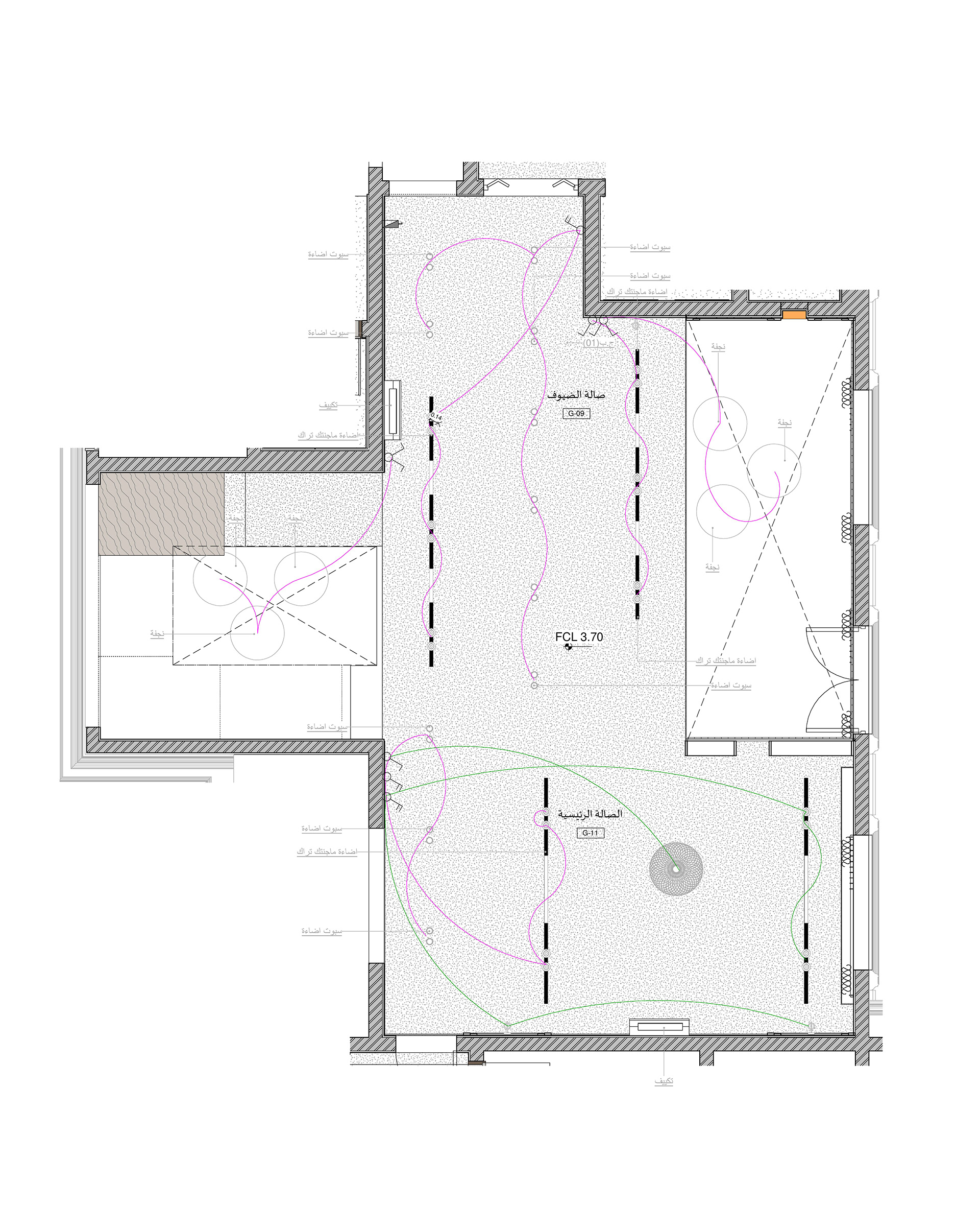 M·K· Classic Villa 室内外设计丨沙特阿拉伯丨Bariq Consultants-73