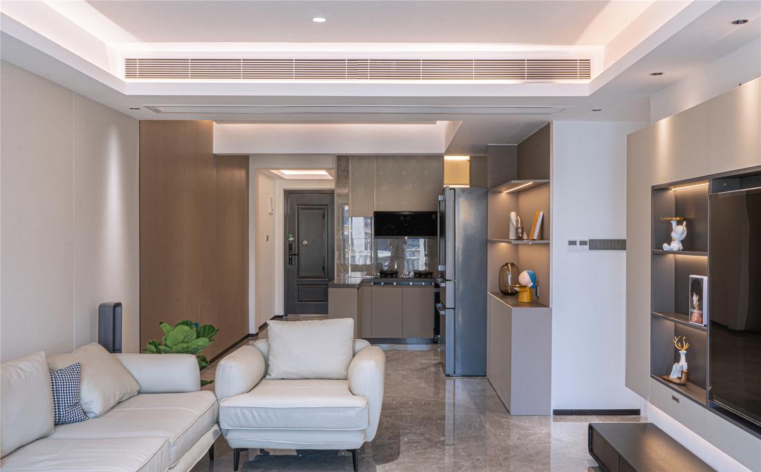 98 平现代风二居室设计-7