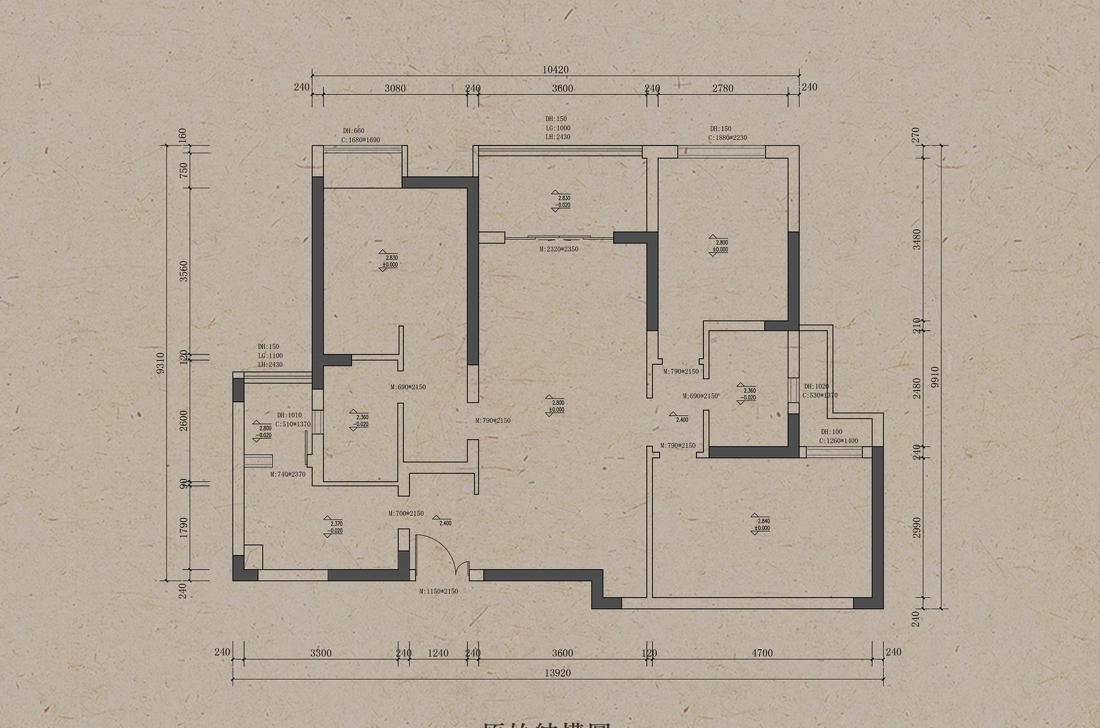 《隙光》静谧质朴的中式侘寂屋丨中国成都丨成都宏福樘设计-2