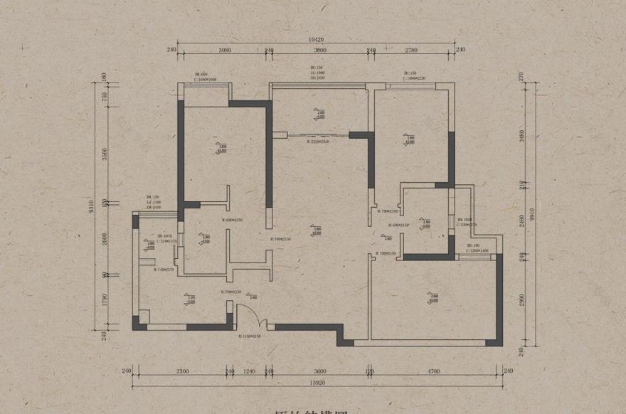 《隙光》静谧质朴的中式侘寂屋丨中国成都丨成都宏福樘设计-2