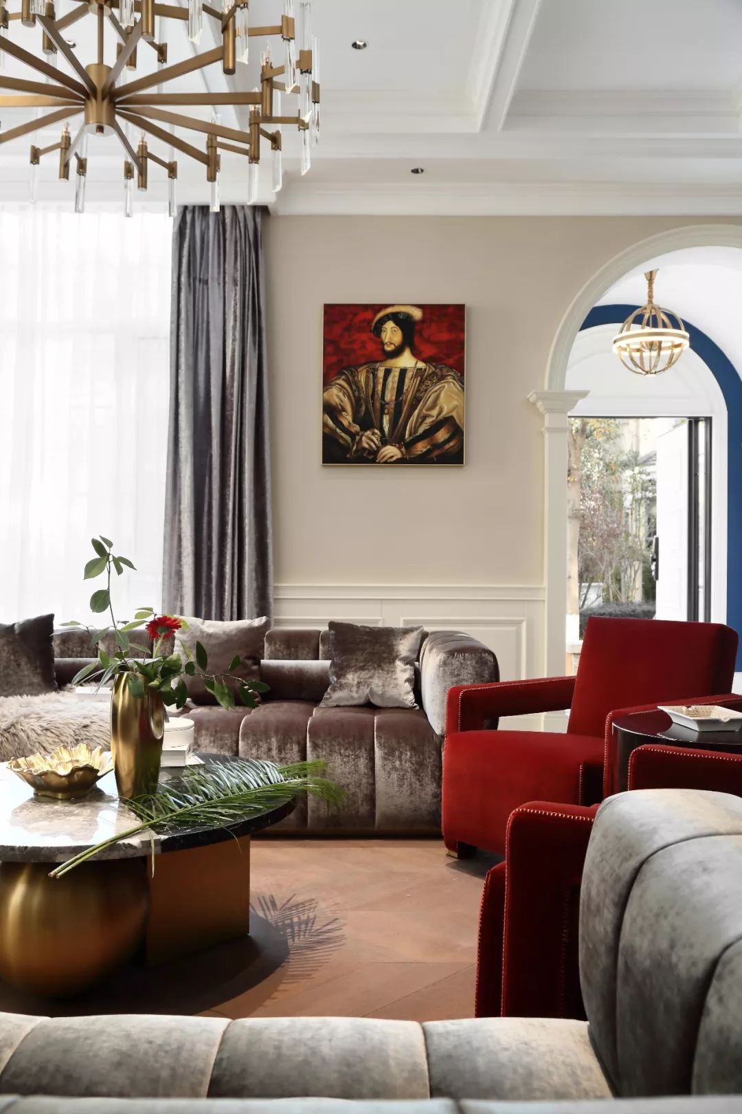 包豪斯色彩碰撞，打造 500 平方米艺术摩登空间-5