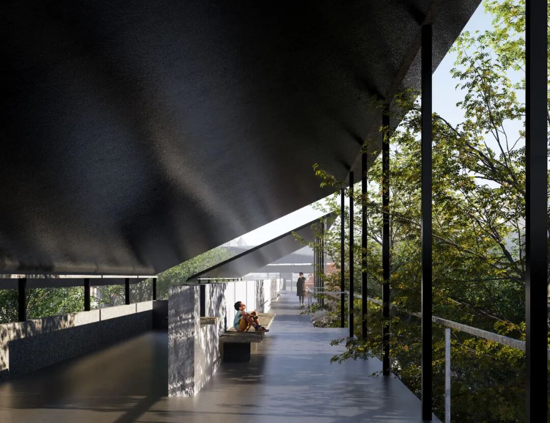 2024天作杯竞赛“缩街”三等奖获奖作品!以“墙”为界划分空间,构建“文商旅”一体的茶文化主题功能区!-145