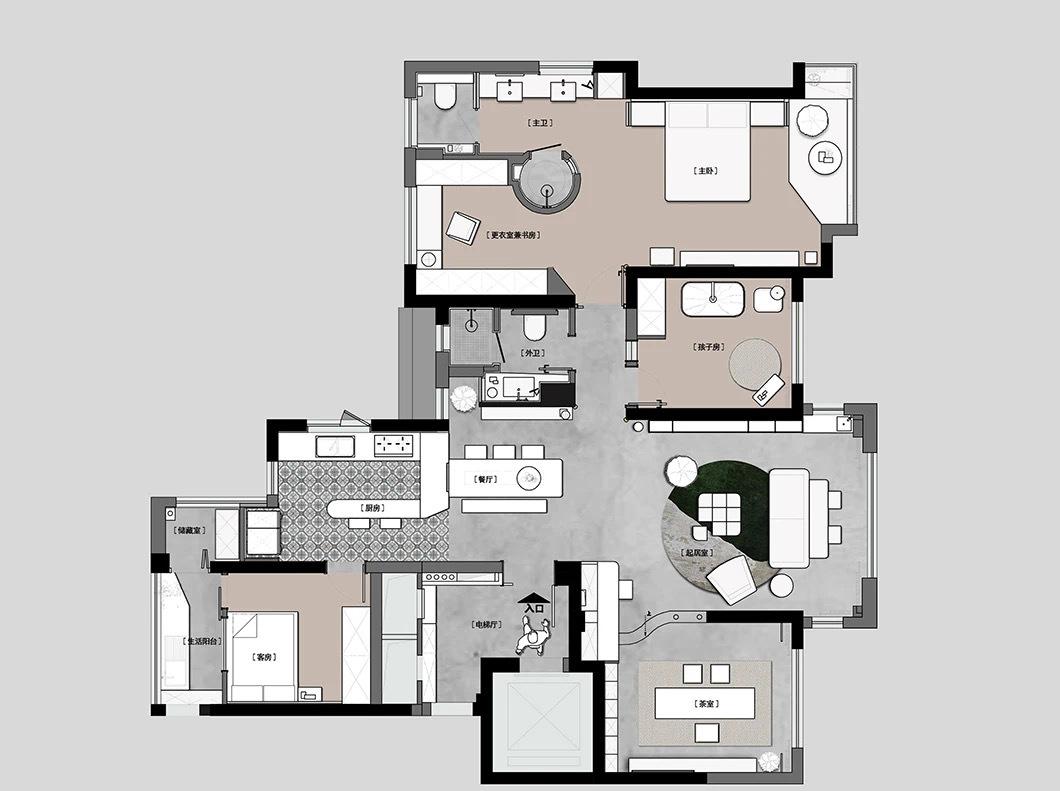 
美式风格犹如一阵微微的风 -0