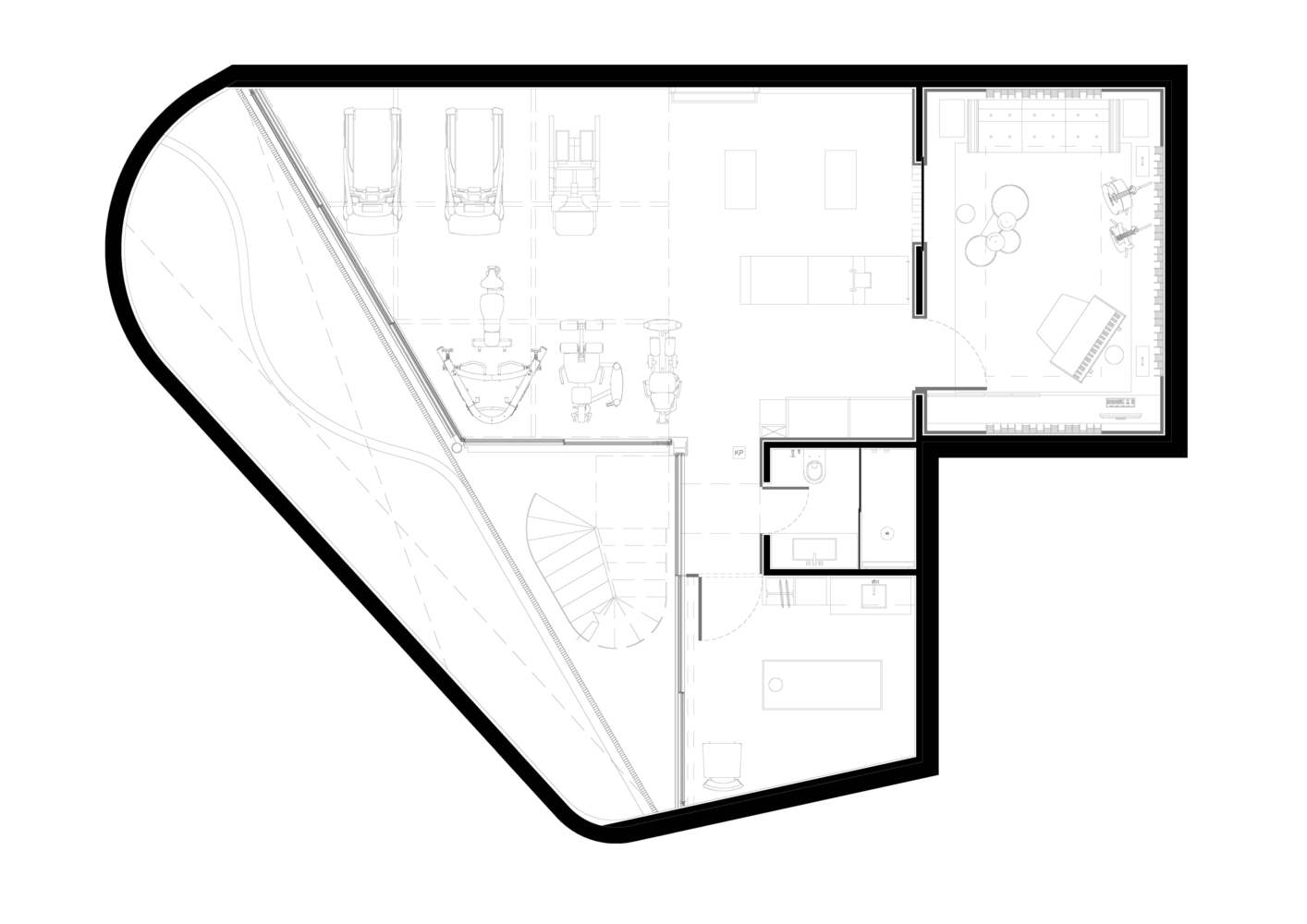 巴西 Panamericana House 的室内设计亮点-55