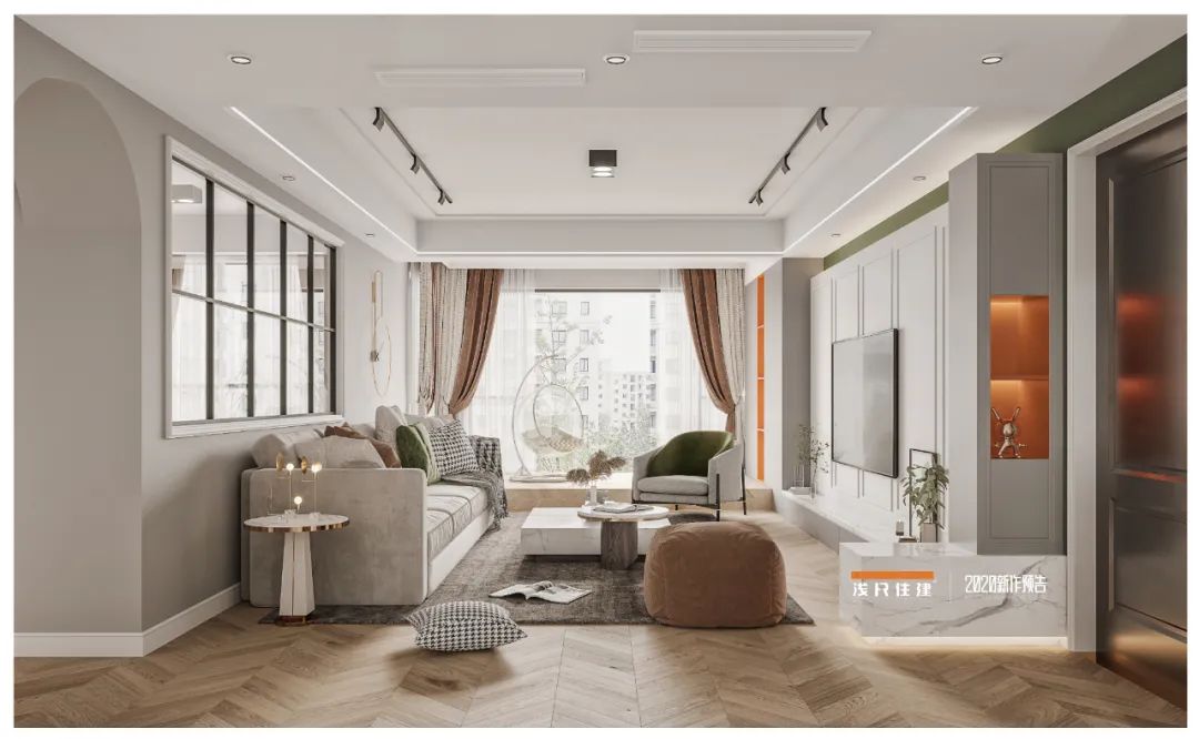 北欧风格设计案例赏析 · 长沙热门楼盘丨中国长沙丨浅尺住建-23