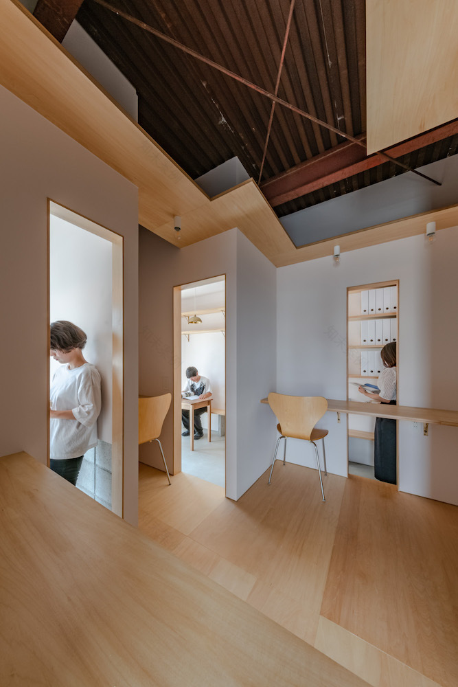 日本 Nagoya 办公室改造,公共与私密空间的完美平衡-22