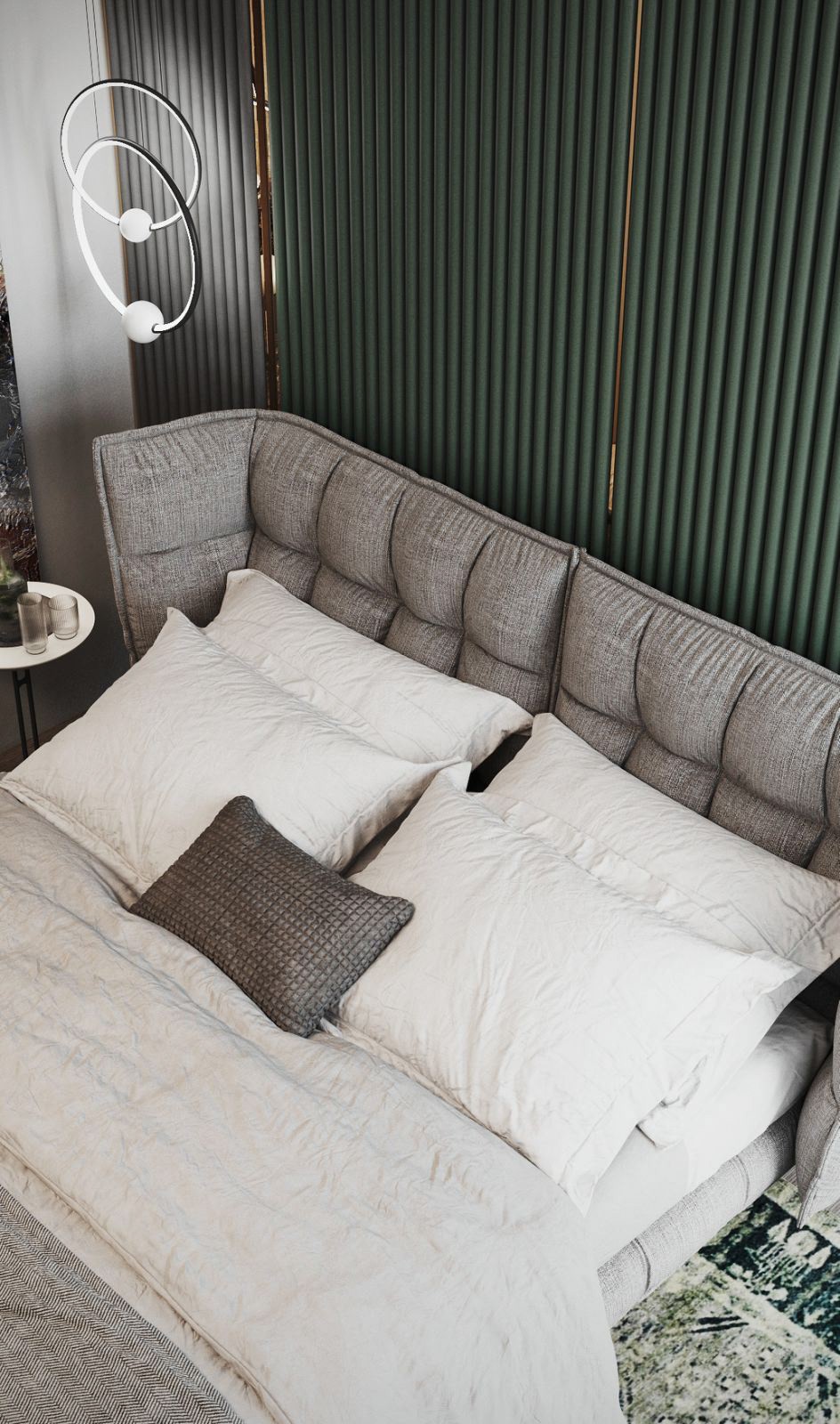 中性色系公寓设计 这细节满分！-26