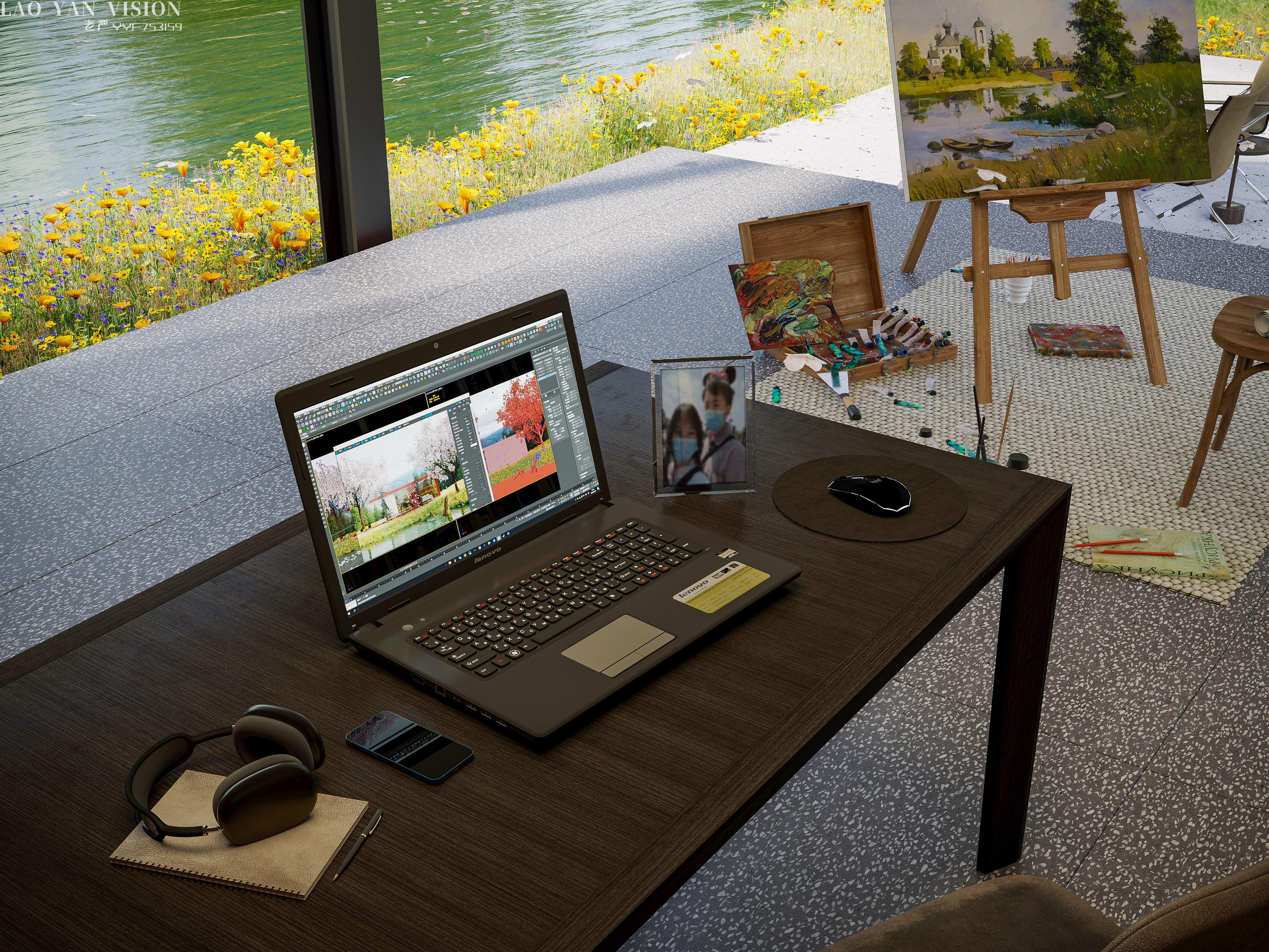 《春夏秋冬》丨老严-8