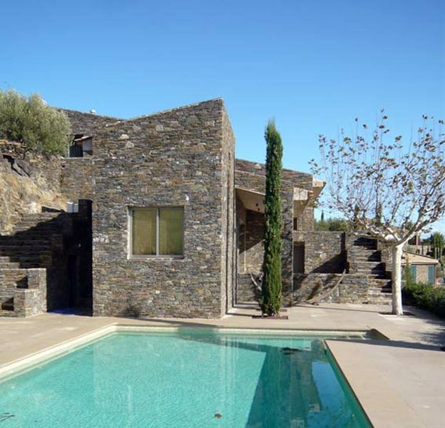 314C  独栋带泳池单户住宅丨西班牙赫罗纳丨AMOROS ARQUITECTES-14