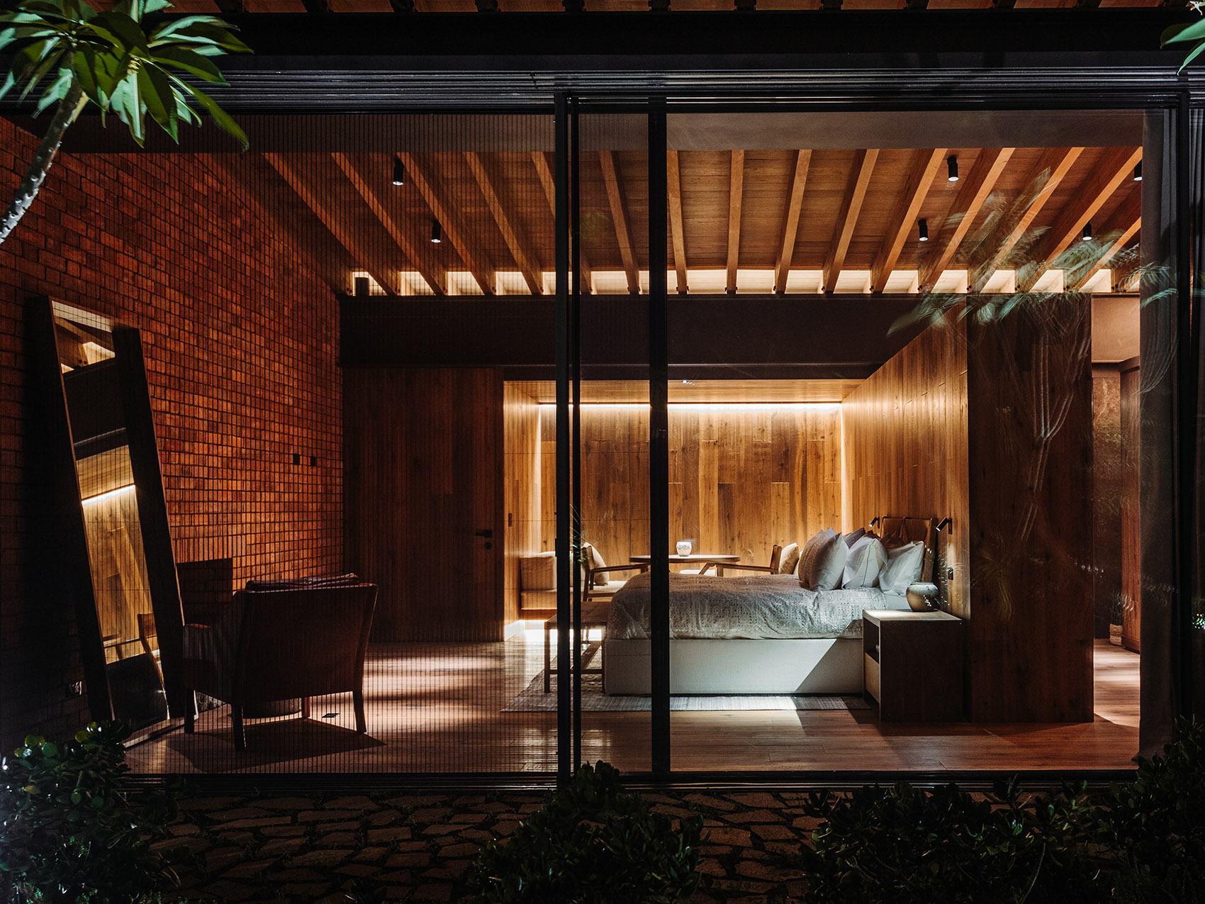 墨西哥 La Peña 湖畔住宅丨Central de Arquitectura-94