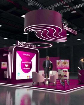 MAGENTA Booth Stand UAE