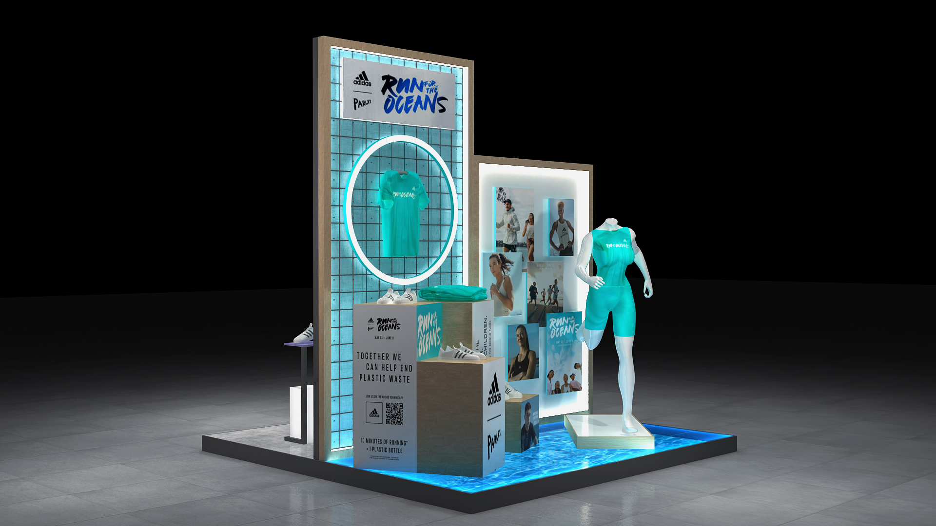 ADIDAS KIDS STORE BOOTH-5