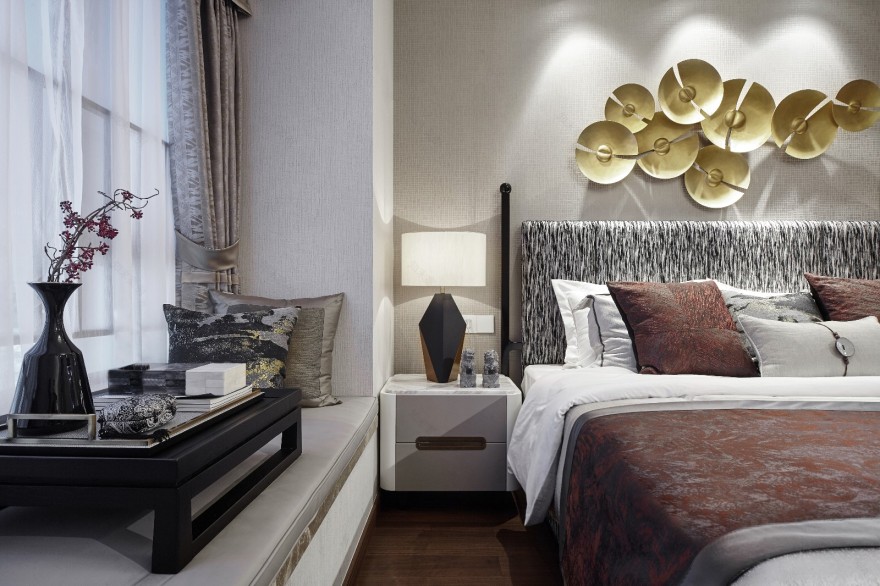 金秋软装:古镇万科城笔墨写意东方秋韵-30