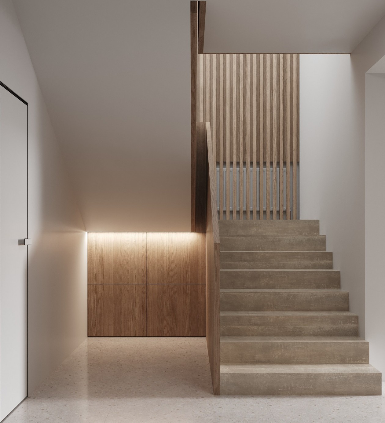 白色系现代极简风公寓-6