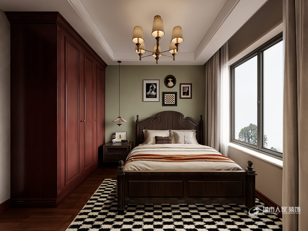 城市人家||太美院子125平方，美式复古，诠释高雅与精致的艺术感-21