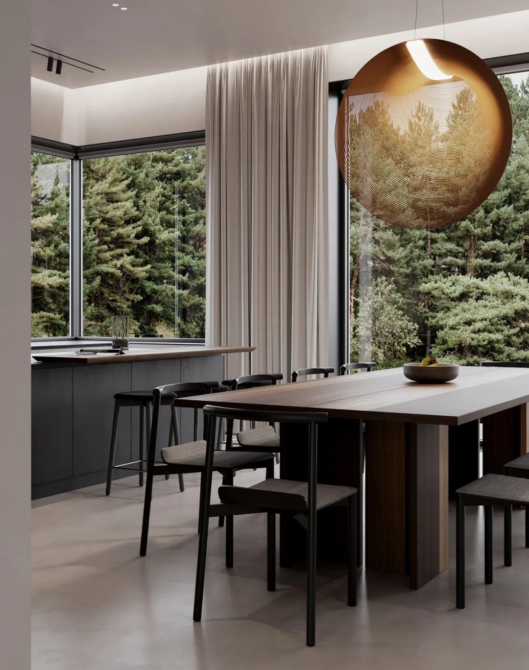 现代 290㎡简约风住宅-16