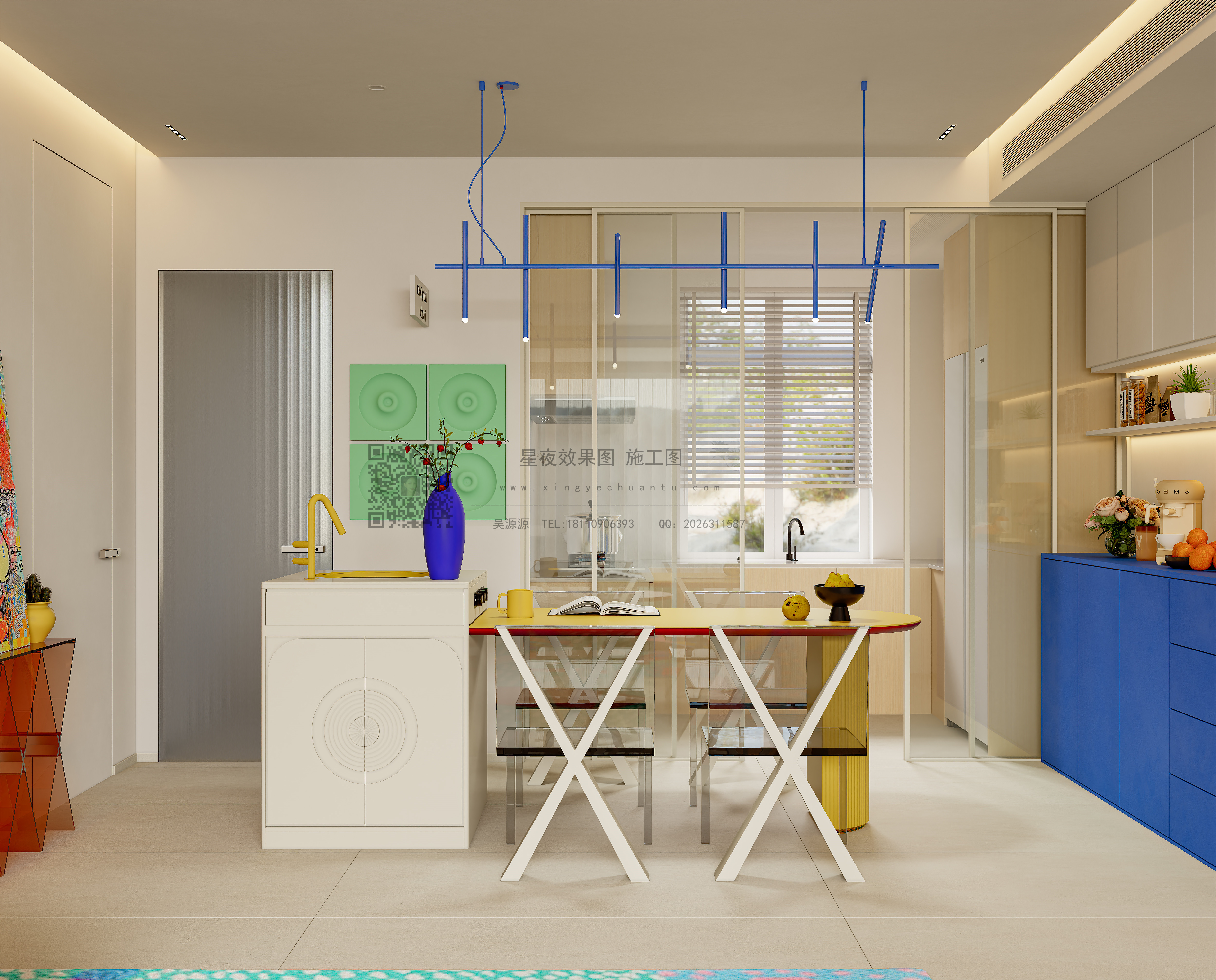 把彩虹揉进家里，每天醒来都是高甜模式！-2