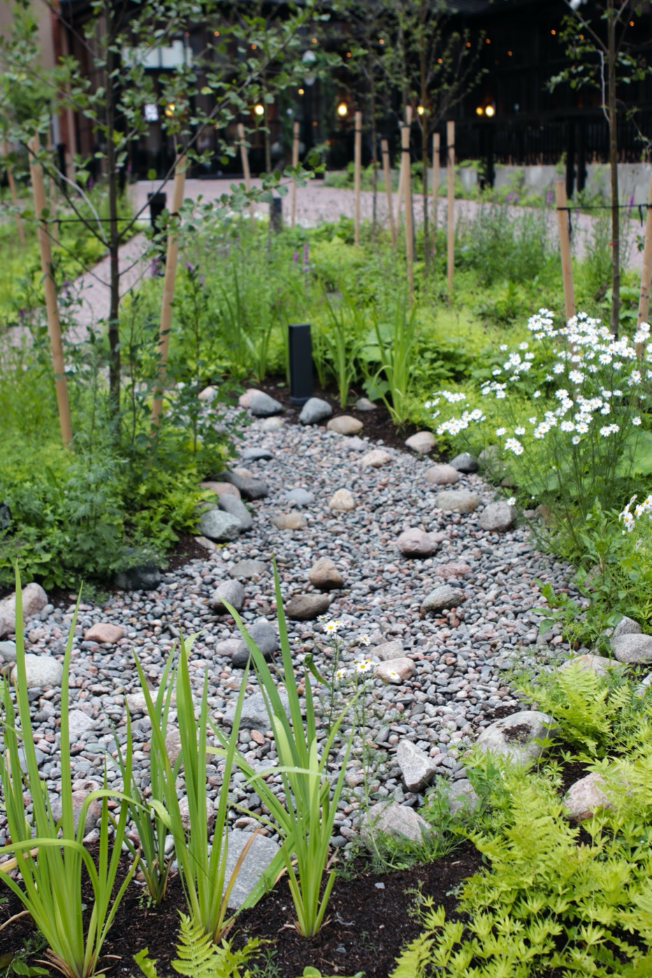 Scandic Grand Central Helsinki Courtyard | 绿色秘境酒店庭院设计-16