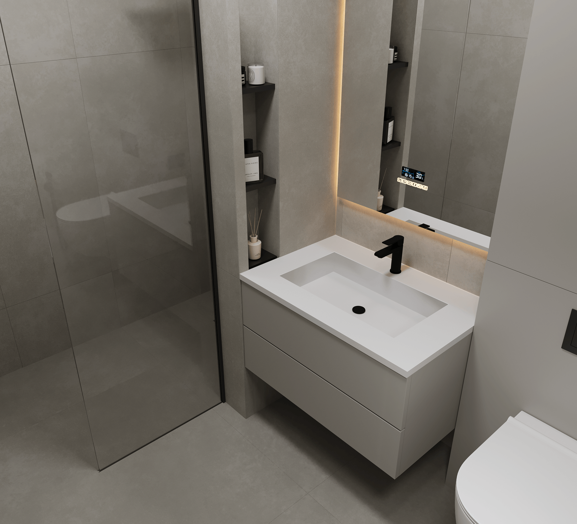 Дизайн-проект дуплексу у м.Вінниця ч.4/ванна кімната-5