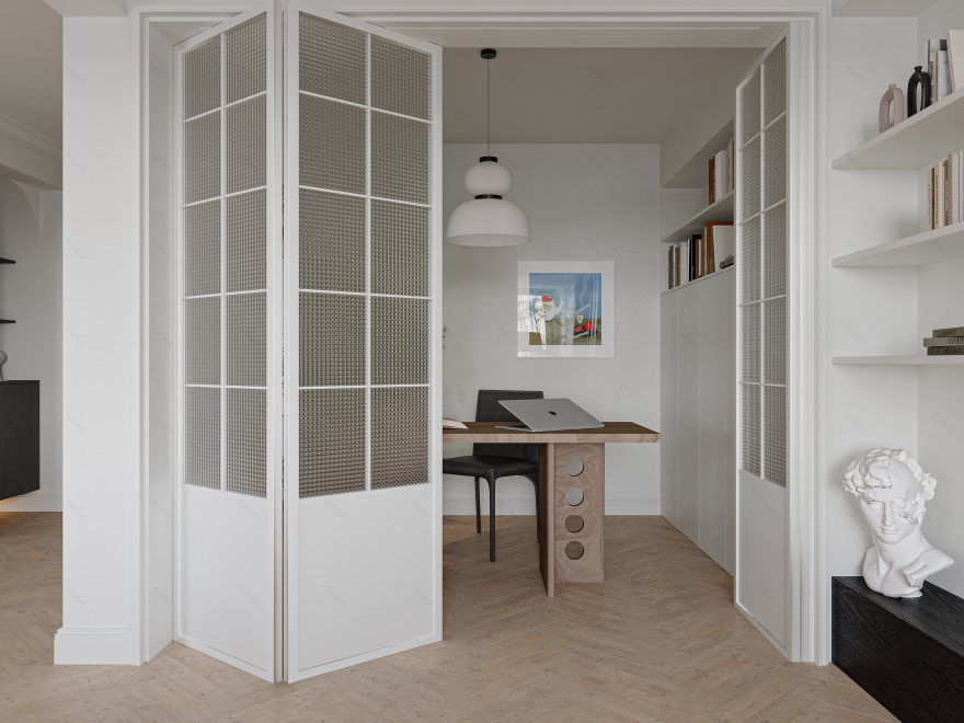 122㎡享受型住宅设计-16