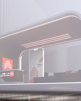Banque Du Caire | Futuristic Booth