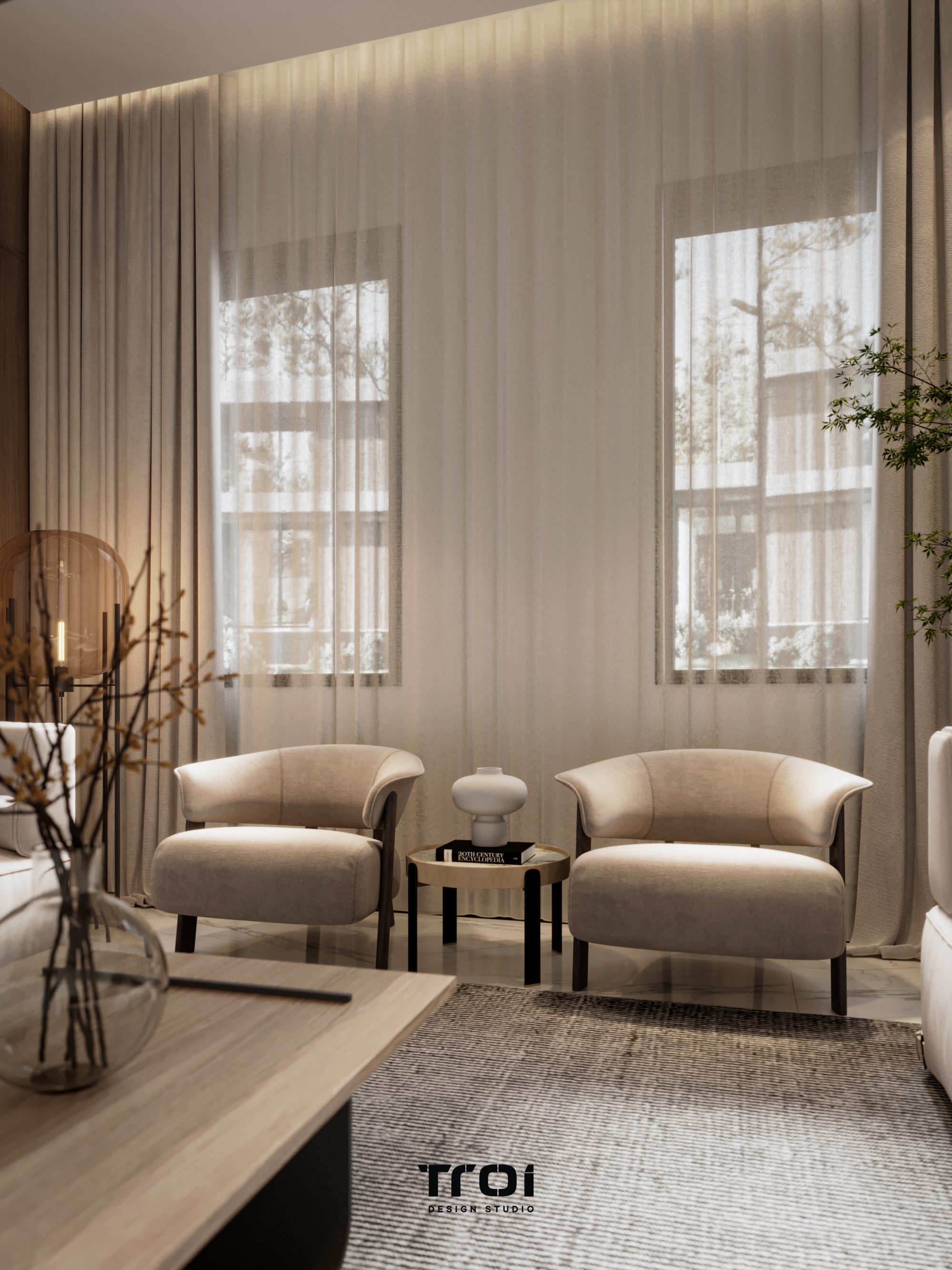 Sitting Majlis 设计丨Troi Design Studio-22