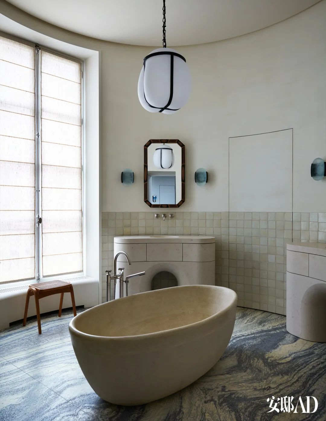 巴黎拉丁区百年公寓改造丨法国巴黎丨Pierre Yovanovitch-24