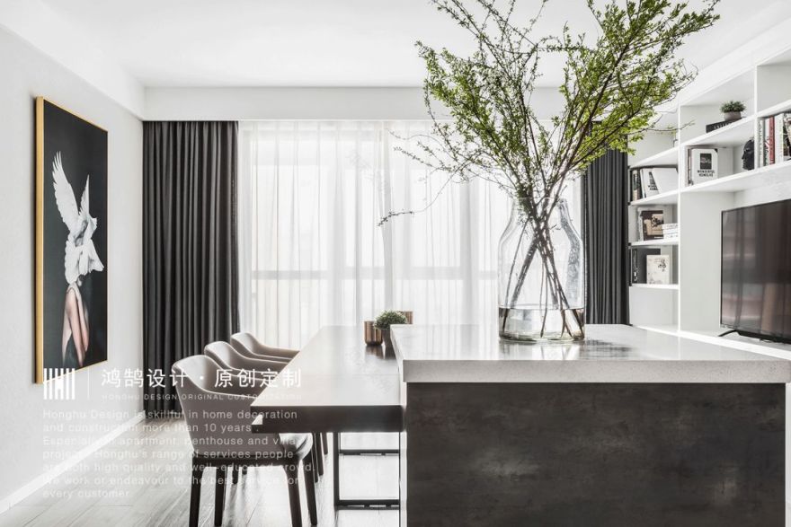 王飞室内设计案例精选 | 美式轻奢风的优雅与时尚-15