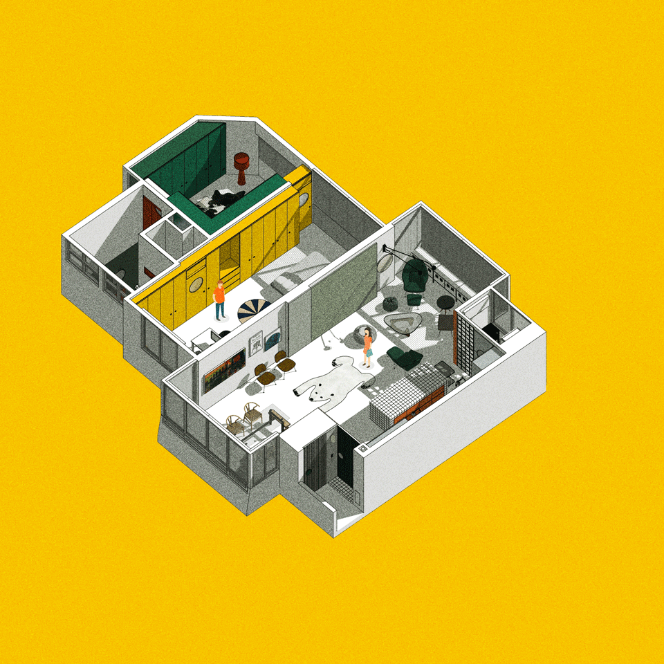 粗野派公寓改造丨新加坡丨SPARK-13