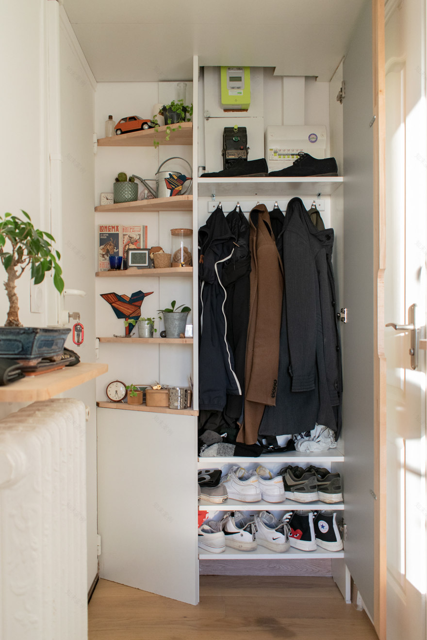 巴黎16区13平米女仆房空间优化项目丨法国巴黎-6