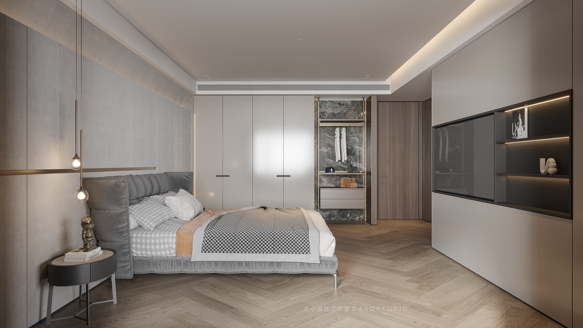 新光·皇庭水岸 520㎡顶复奢宅丨中国福建丨大小设计工作室-65