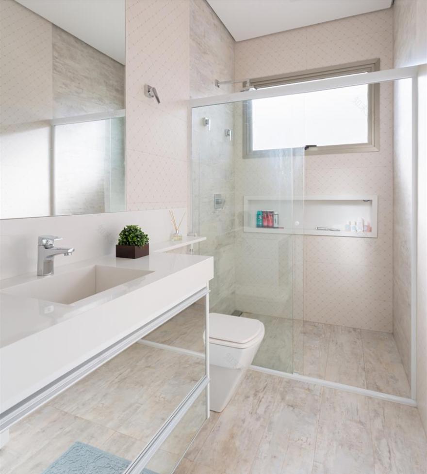 巴西 Mogi das Cruzes 现代住宅 | 木质与玻璃的完美融合-17