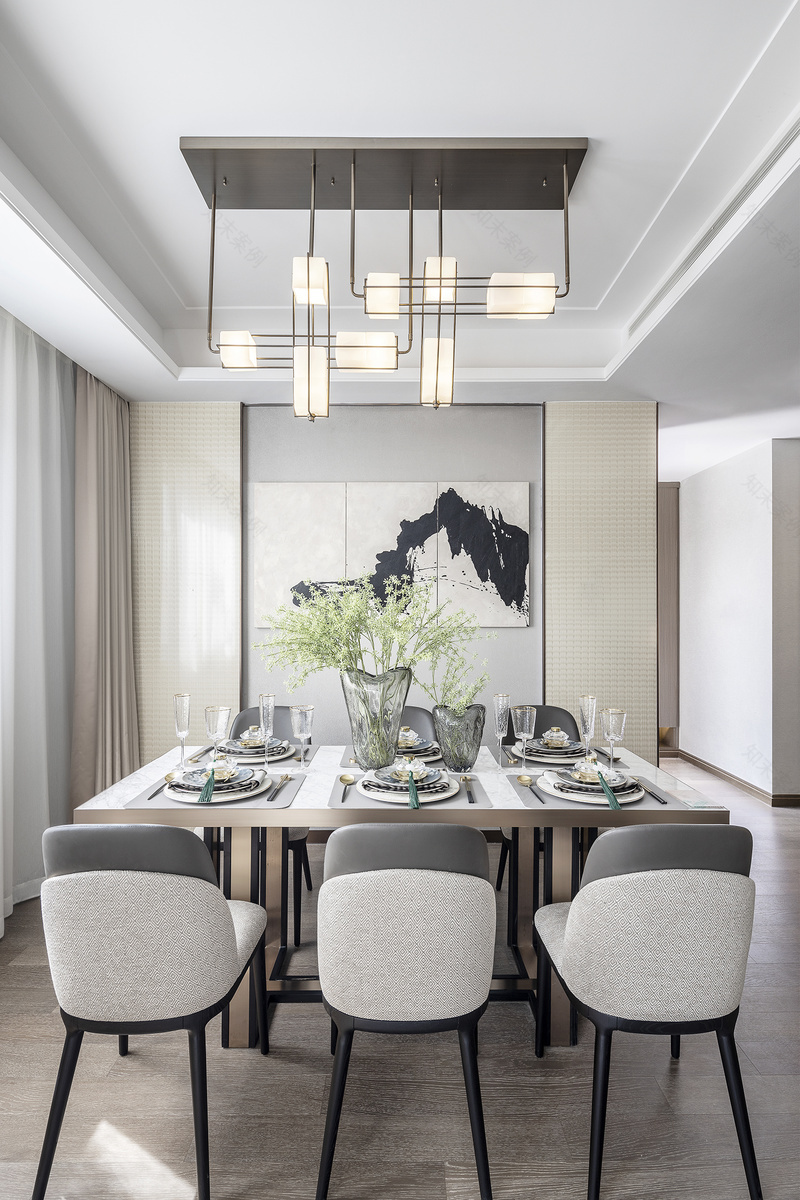 南通港闸区资生路地块项目138户型——传统与现代共生的中式家居空间-13