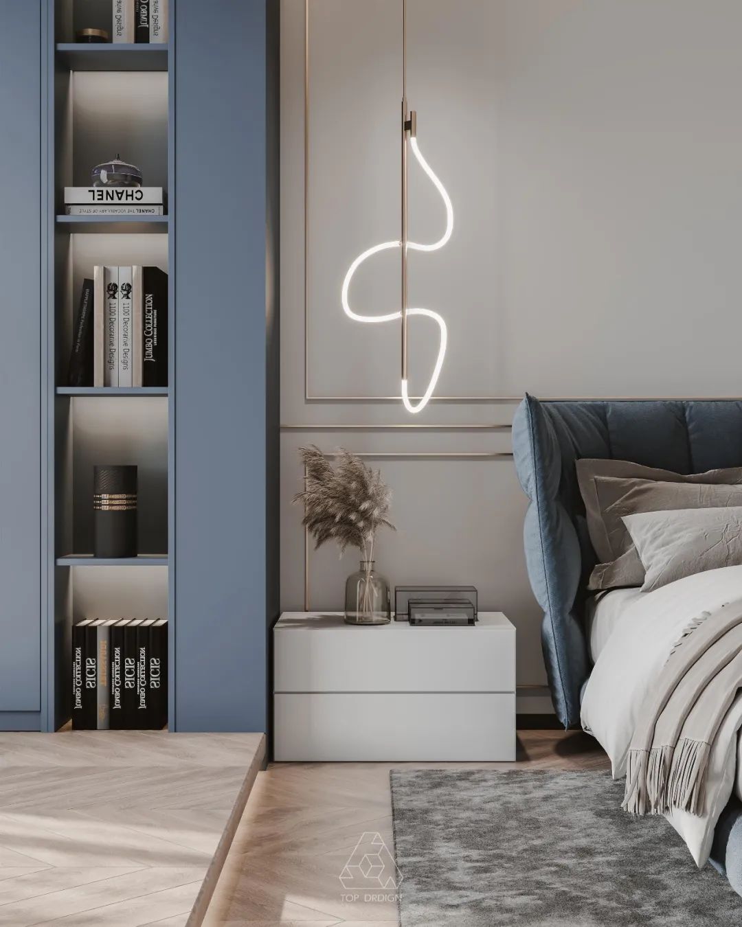 【TOP国际设计】平昌华府 | 美式的留白设计-22