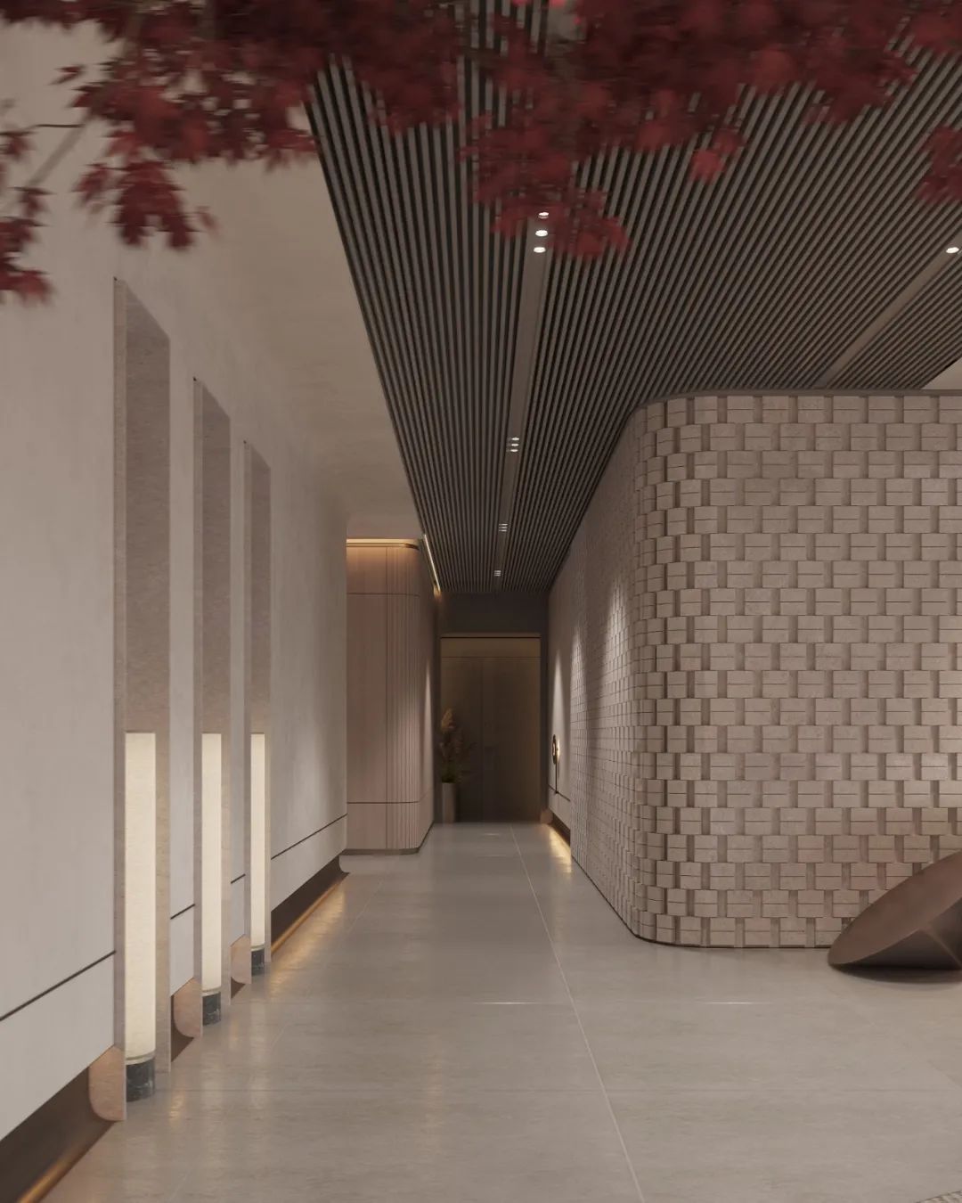 成都公寓大楼一层大堂设计丨中国成都丨ArtPartner Architects-36