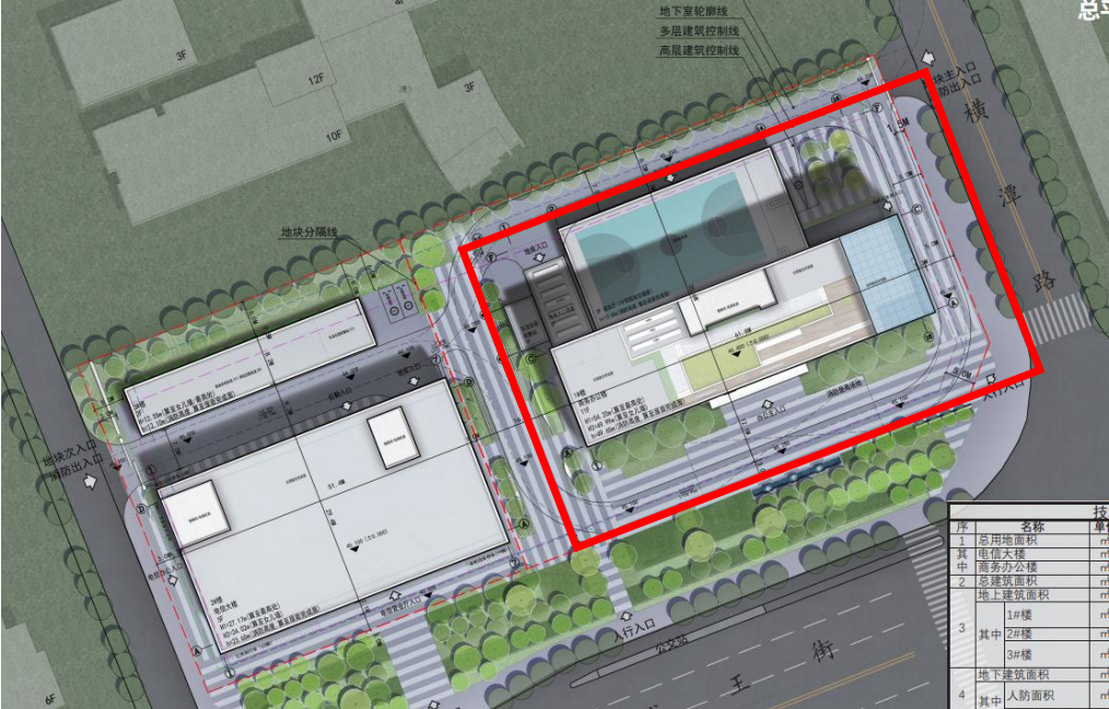 【中瀚作品】超低能耗建筑设计实践与创新——临安中心城区zx-03-10地块（新建电信大楼及办公楼项目）-11