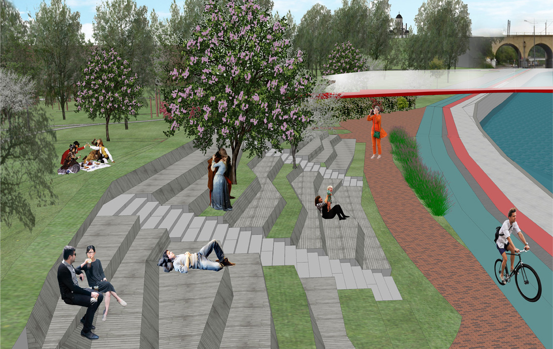 Яуза · городская анфилада（亚乌扎河城市长廊）丨俄罗斯莫斯科丨莫斯科建筑学院МАРШ与Wowhaus建筑事务所-65