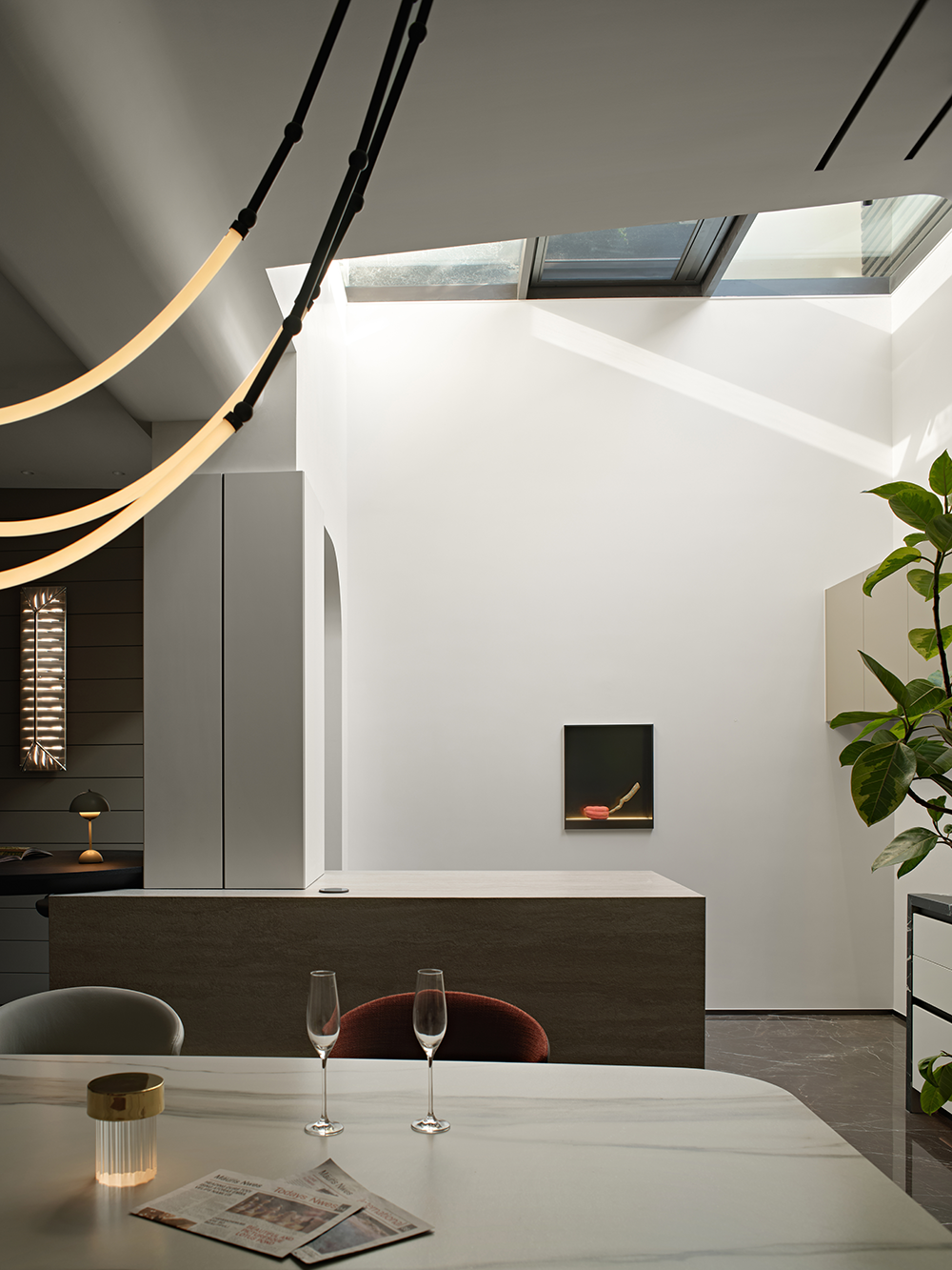 SKH观享际丨南京536㎡简约别墅丨中国南京丨观享际SKH室内设计-18